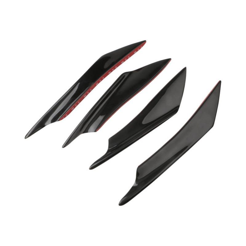 Cross-border provision of automotive universal modified air knives, carbon fiber pattern bumper air knives, carbon fiber modified front bar spoilers