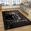 Drum Kit Music Instruments Drum Set Carpet Rug for Home Living Room Bedroom Sofa Doormat Decor,kids Area Rug Non-slip Floor Mat