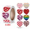 500pcs Valentine's Day Sticker I LOVE YOU Heart Shape With Heart Paper Thank You Sticker Snowflake Label Gift Box Decoratio