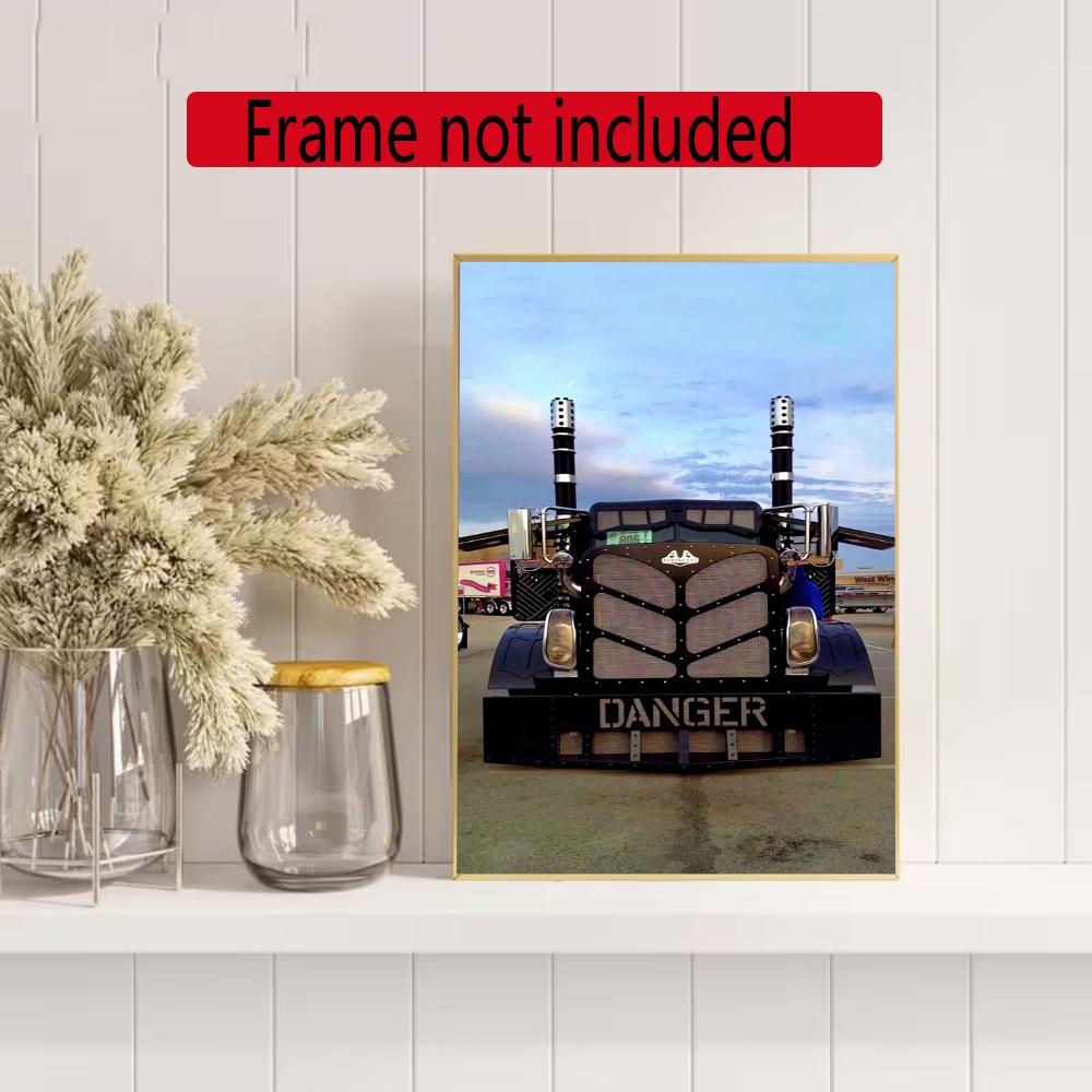 Kenworth 5D Diamond Painting Round Diamond Rhinestones Mosaic Diamond Embroidery Wall Paintings Rhinestones Gift Frameless