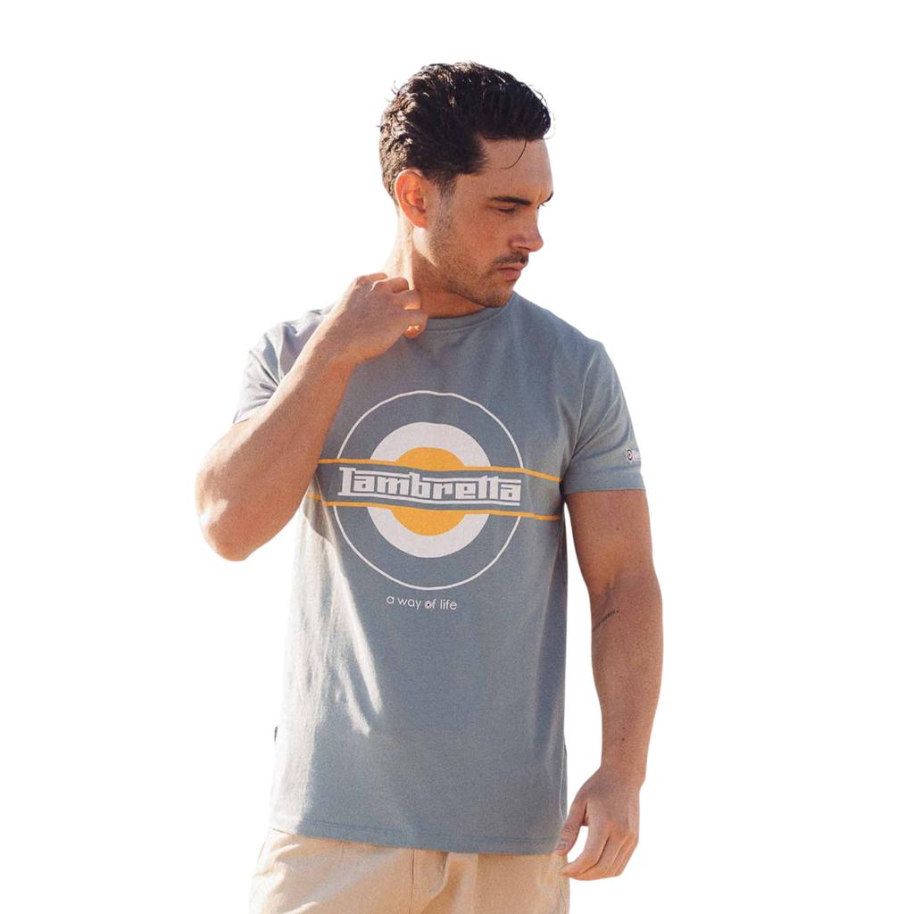 LAMBRETTA T-shirt Target Neo SS25 da uomo