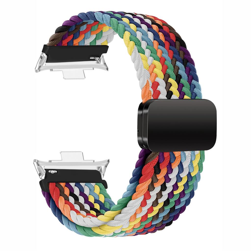 for Redmi Watch 4 Strap accessories Adjustable Magnetic Braided Sport Nylon Replacement belt correa bracelet Miband 8 pro band