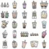 Set of 50 Waterproof Vintage Girl Stickers for Personalising Laptops and Accessories