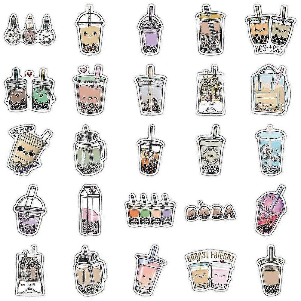 Set of 50 Waterproof Vintage Girl Stickers for Personalising Laptops and Accessories