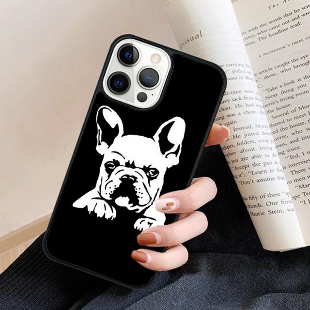 French Bulldog Phone Case Cover For iPhone 17 Air 16 15 14 plus 11 12 13 pro max coque Shell Fundas