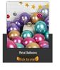 Mixed Metal Balloons: 5, 10, 12, 18, 36-Inch Party Decorations