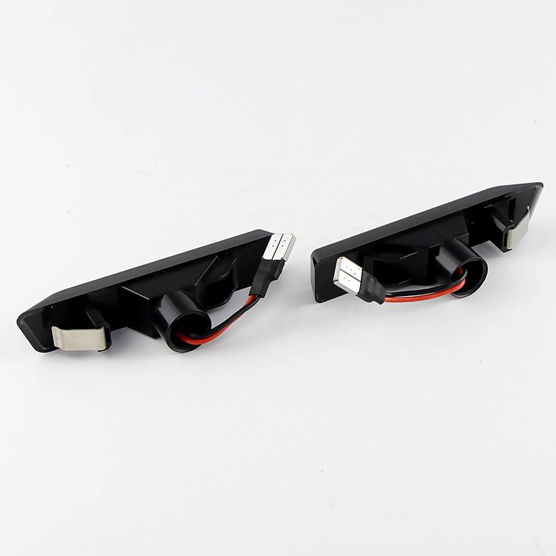 2PCS Canbus LED Dynamic Turn Signal Light For BMW X5 E53 3 Series E36 Side Marker Flasher Flowing Water Blinker Flashing LightTurn Signal 2