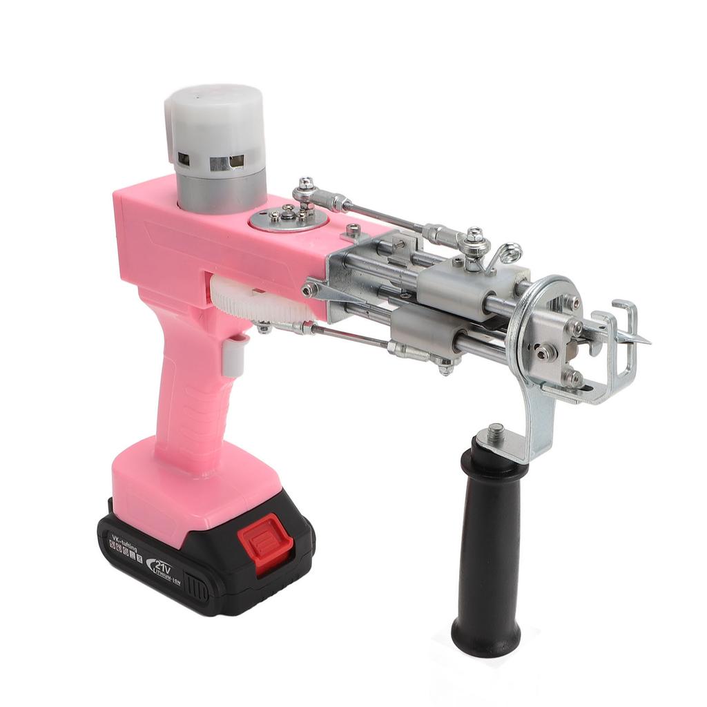Rug Tufting Starter Kit Battery Powered Cordless Tufting Machine for Home Crafts Carpet Weaving