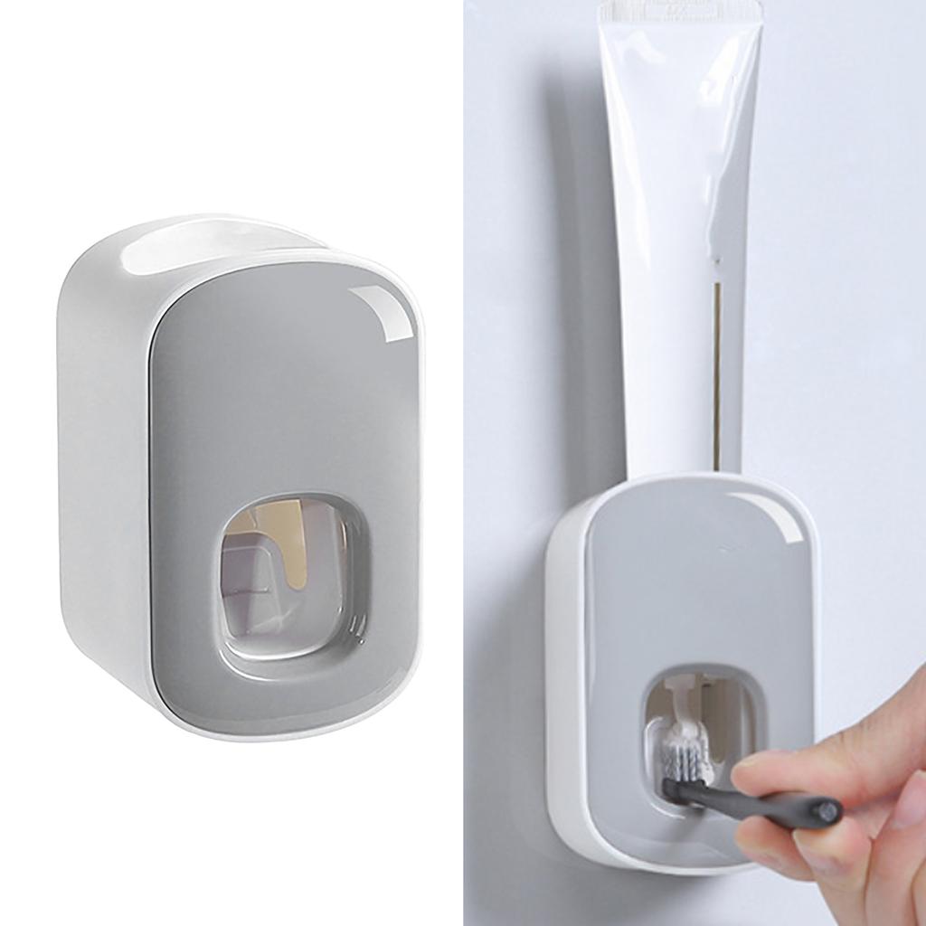 Automatic Toothpaste Dispenser Wall Mounted Toothpaste Squeezer for Household Bathroom