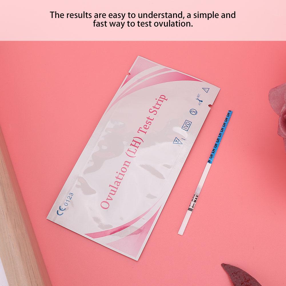 8 ks Ženy pro domácnost v raném těhotenství LH ovulační testovací proužek Nástroj pro detekci moči