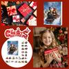 Christmas Countdown Blind Box With Santa Claus Acrylic Hangings For Holiday Decor And Gift Giving