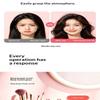 Heated Bangs Curling Clips Portable Hair Root Lifter Quick Heating No Frizz for Women Short Long Hair Styling