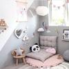 100cm Kids Round Ruffled Baby Play Mats Soft Cotton Crawling Pad Kids Game Mat Kids Room Decor