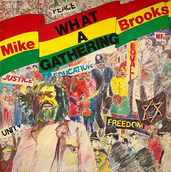 LP Record MIKE BROOKS  What A Gathering BS1026 Burning Sounds UK Reggae Ska  Dub Used