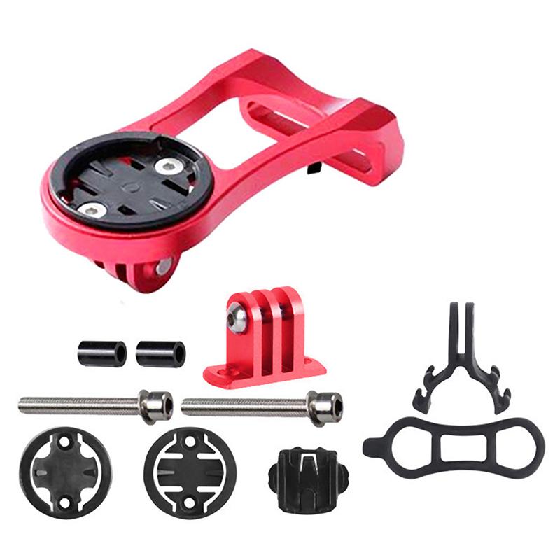

Aluminum Alloy Bike Stand Bicycle Computer Extension Bracket GPS Holder Flashlight Mount Essential Cycling Accessories Support красный