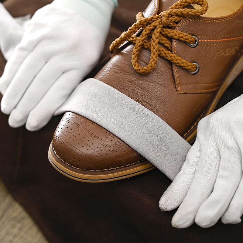 Leather Shoe Polishing Cloth Home Use, Leather-Safe Wool Shoe Polishing Cloth Polishing & Premium Cleaning Kit Specialized Use