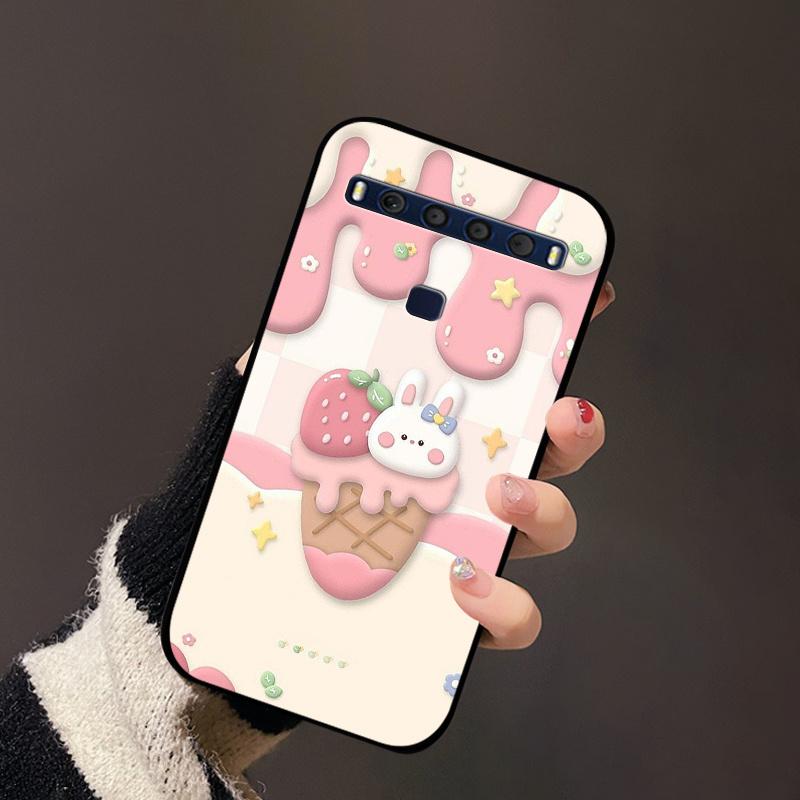 

For TCL 10 Lite Case Silicon TPU Flower Landscape Phone Cases On for TCL 10L T770H T770B Portector Soft Cover 10Lite 4187U TCL 10 Lite