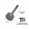 Alloy Steel Ground Rod Driver Wear Resistant Pile Driving Hammer Hammer Head  Construction Projects