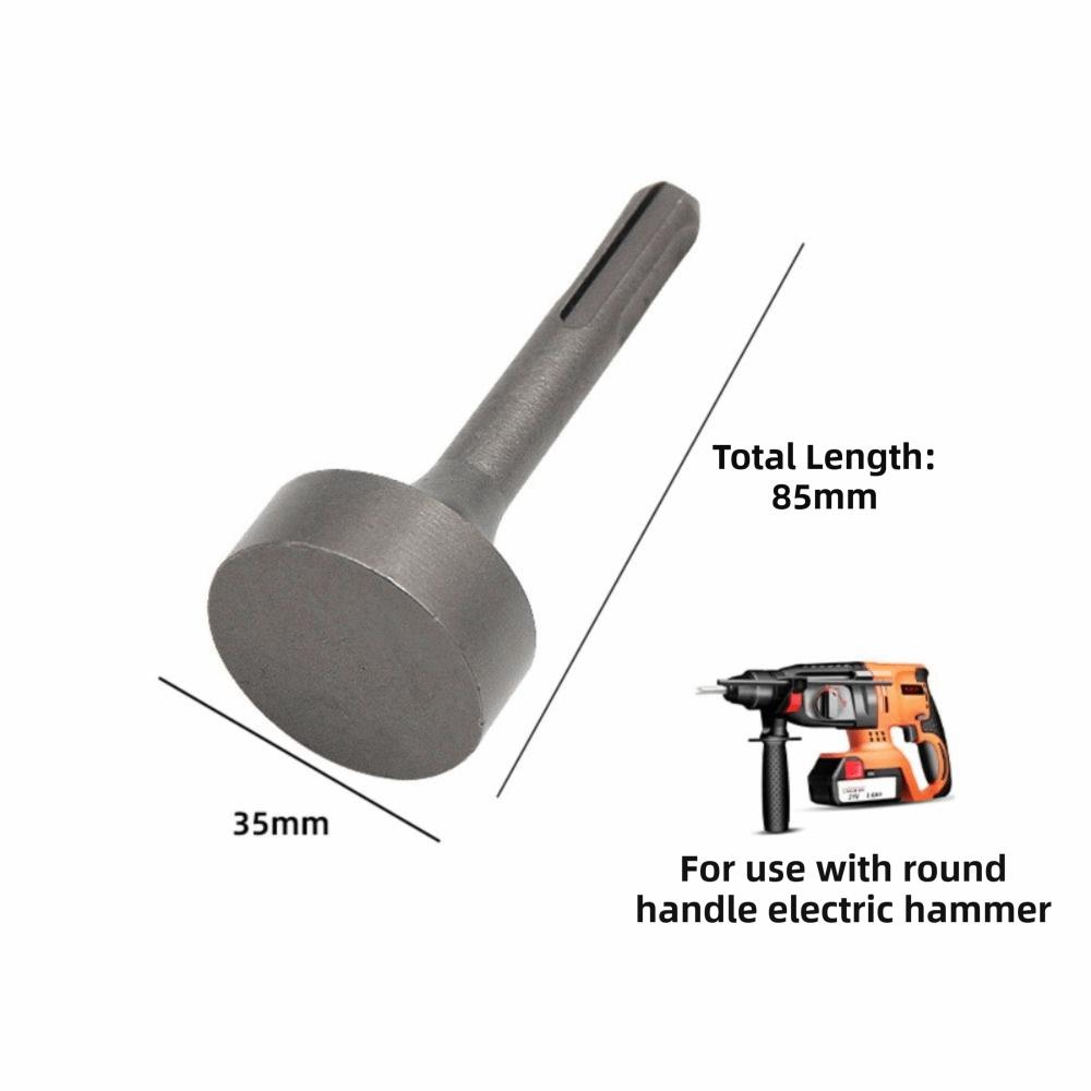Alloy Steel Ground Rod Driver Wear Resistant Pile Driving Hammer Hammer Head  Construction Projects