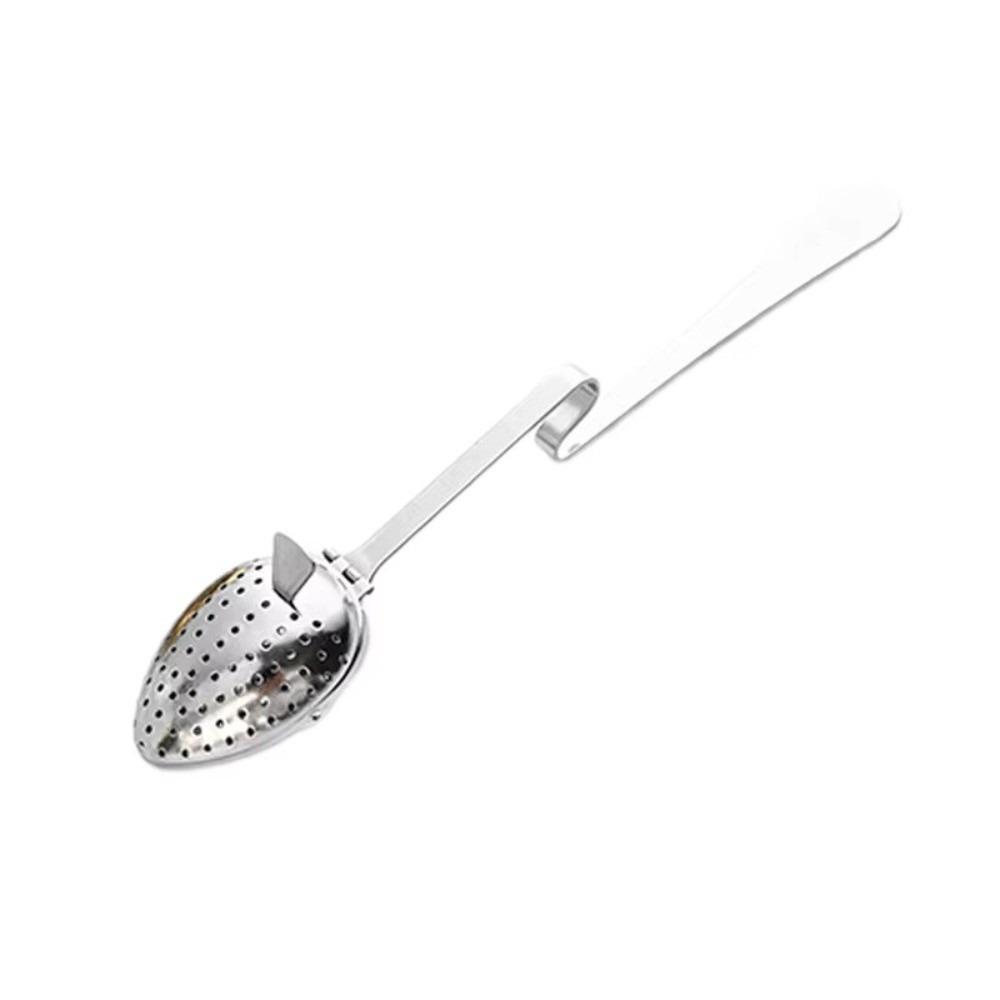 Stainless Steel Tea Infuser Strainer Reusable Fine Mesh Tea Filter Diffuser Spoon Shape Mesh Strainer Tea Infuser Sieve