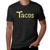 Krillin Tacos TShirt Boys Whites Man Clothes Tees Men Workout Shirt 2025 New Model