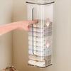 Suction Cup Wall-Mounted Underwear Organizer with Lid - Large Capacity Drawer for Socks