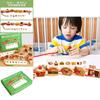 Wooden Caterpillar Bead Stringing Children Puzzle Toys For Kids Focus And Logic Development Educational