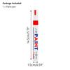 6/12 Pcs Paint Pen Metal Paint Pen Waterproof Colorful Oil-based Markers Industrial Marking Painting Graffiti Paint Oil Pen
