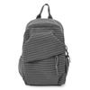 Small Checkered Backpack for Men and Women Fashion Casual Mini Backpack with Zipper Pockets