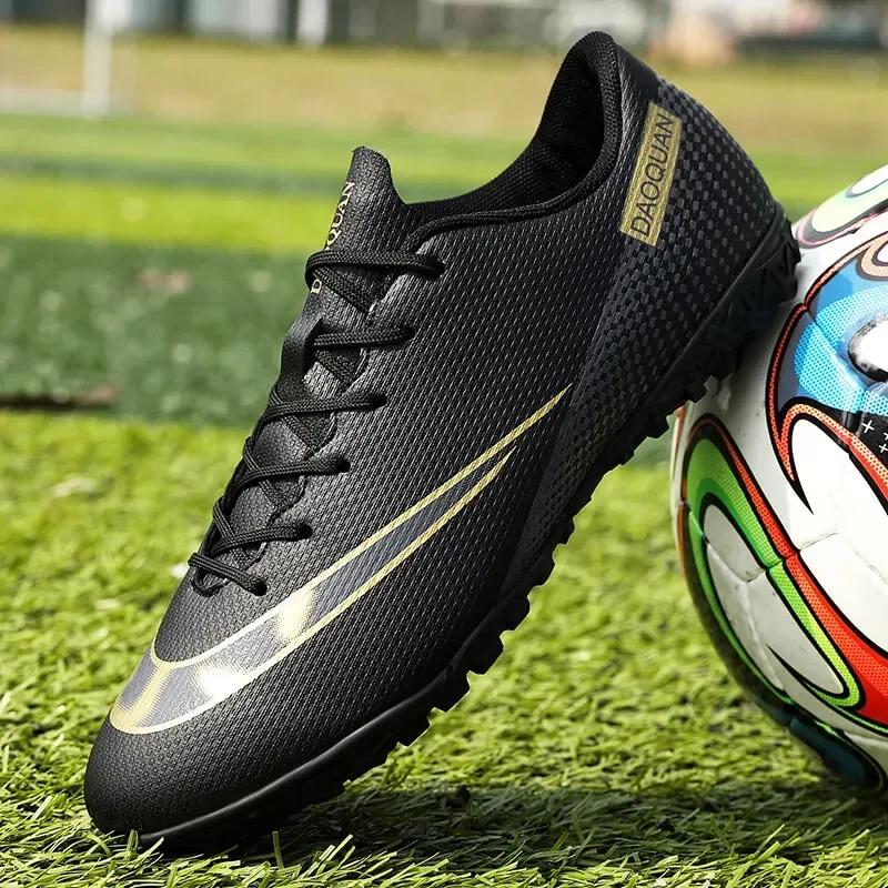 Męskie Profesjonalne Buty Piłkarskie Trampki Lanki Buty Treningowe Oddychające Zewnętrzne Zewnętrzne Buty Piłkarskie De Futbol Sport