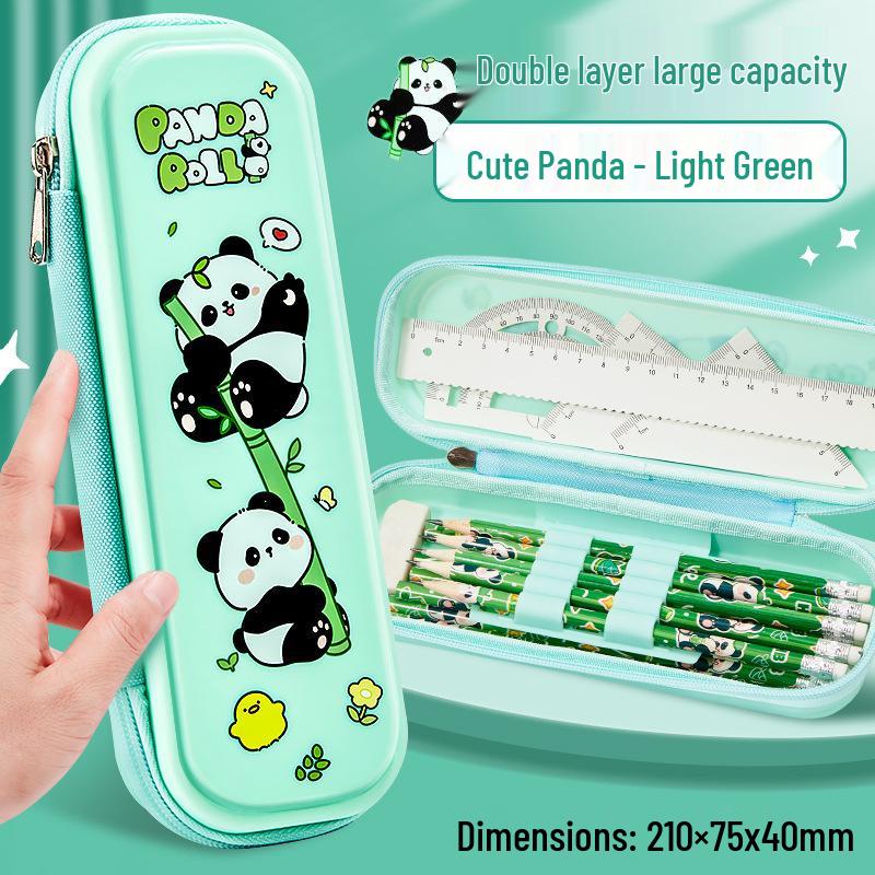 Capybara Pencil Case for Girls - Large Capacity Stationery Box for Primary School Students