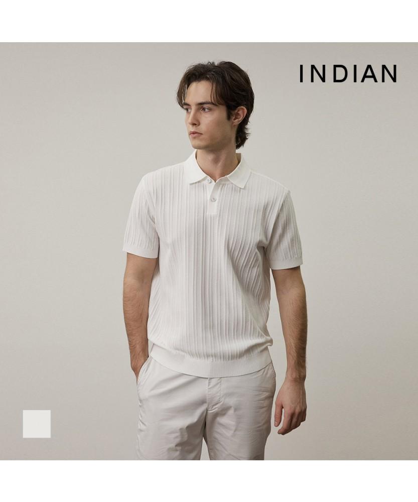 INDIAN Multi-Layered Polo Knit_Miubs6M2376