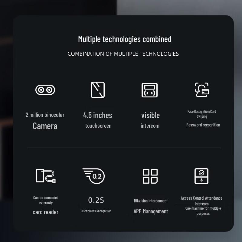 Hikvision D17 Face Recognition & Access Control Terminal