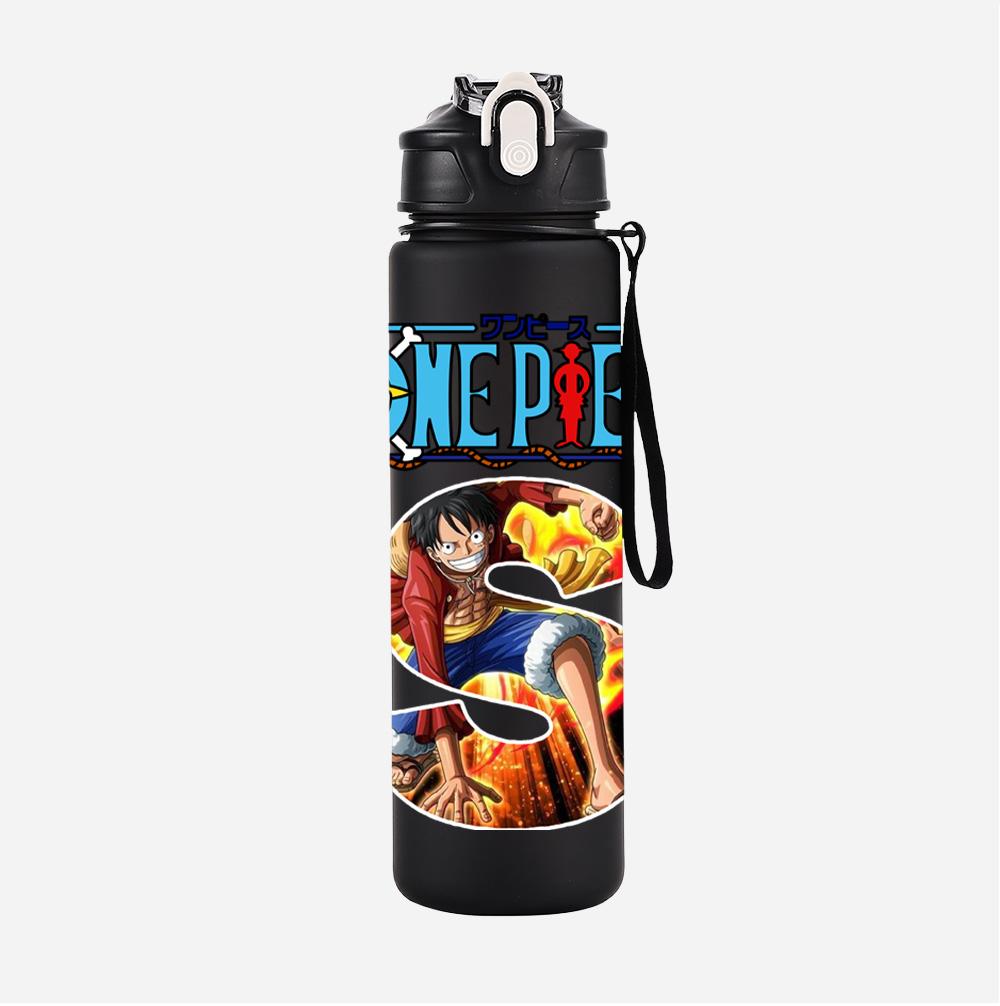 Anime A-Z English Letter Printed Large Capacity Water Cup Demon Hunters Outdoor Portable Drinking Bottle for Boy Girl Gift