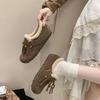 Thick Bottoming Women's Retro Spring and Autumn 2025 New Loafers Flat Non-slip with Skirt Soft Sole Single Shoes
