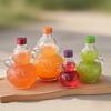 Creative Gourd-Shaped Glass Bottle with Handles Thickened Glass Liquor Bottle for