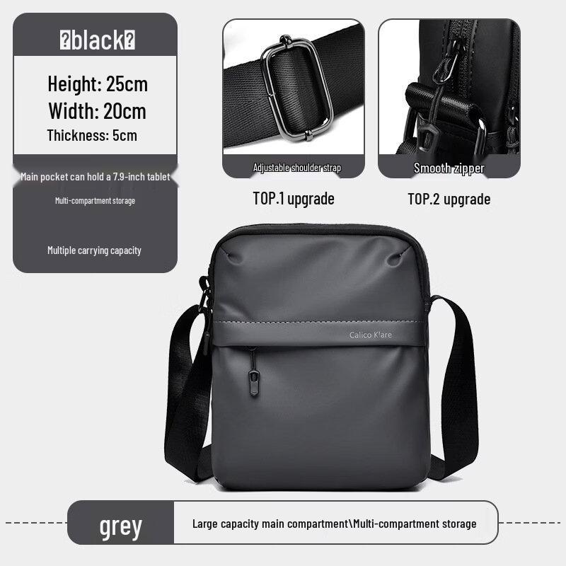 

Li Shen Men s Casual Crossbody Shoulder Bag