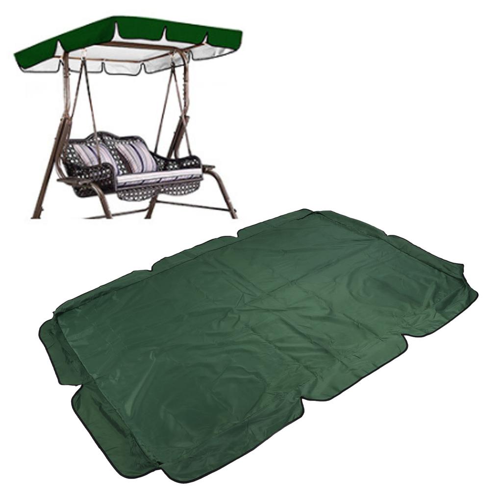 Swing Canopy 600D Silver Coated Oxford Cloth Waterproof Swing Top Cover for Outdoor