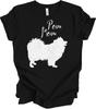 Pomeranian Mom Shirt Pom Mom Dog Lover Gift Proud Pomeranian Mommy Tee