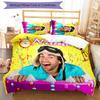 3pcs Custom Name Danny Go Bedding Set Duvet Cover Closure Includes 1 Duvet Cover & 2 Pillowcases for All Seasons Bedroom Decor