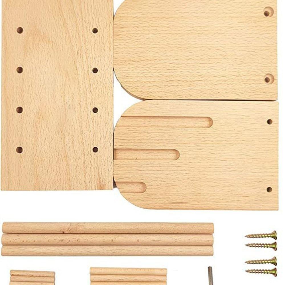 Rotating Weaving Yarn Ball Holder Wooden Sewing Thread Storage Rack Thread Spool Holder  Home