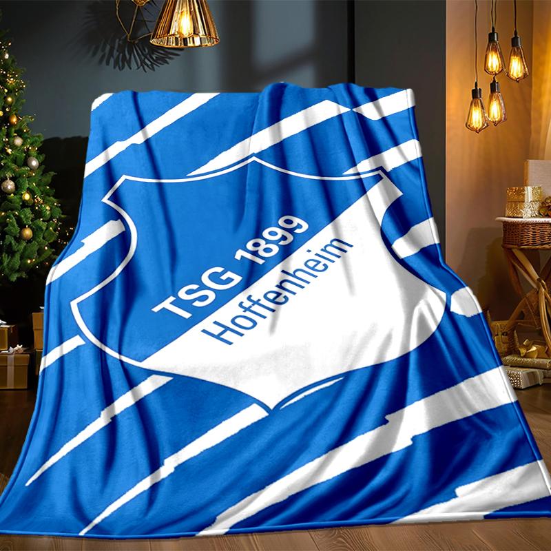 Hoffen-heim Crest Blanket Lightweight Ideal Bedding Blanket Perfect for Travel, Camping, Living Rooms, Offices, Sofas, Fan Christmas gift