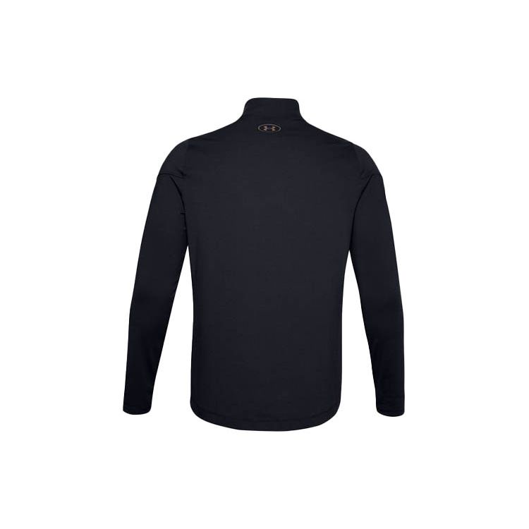 Under Armour Rush Coldgear 2.0 High Neck Fitness Top Men Tops Black 1360608-001