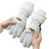 Windproof Skiing Gloves  Full Finger Mittens Soft Snowboard Gloves  Female/Girls