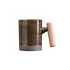 Retro Kiln-Changed Ceramic Coffee Cup Afternoon Tea Latte Cup Creative Hand-Painted Mug