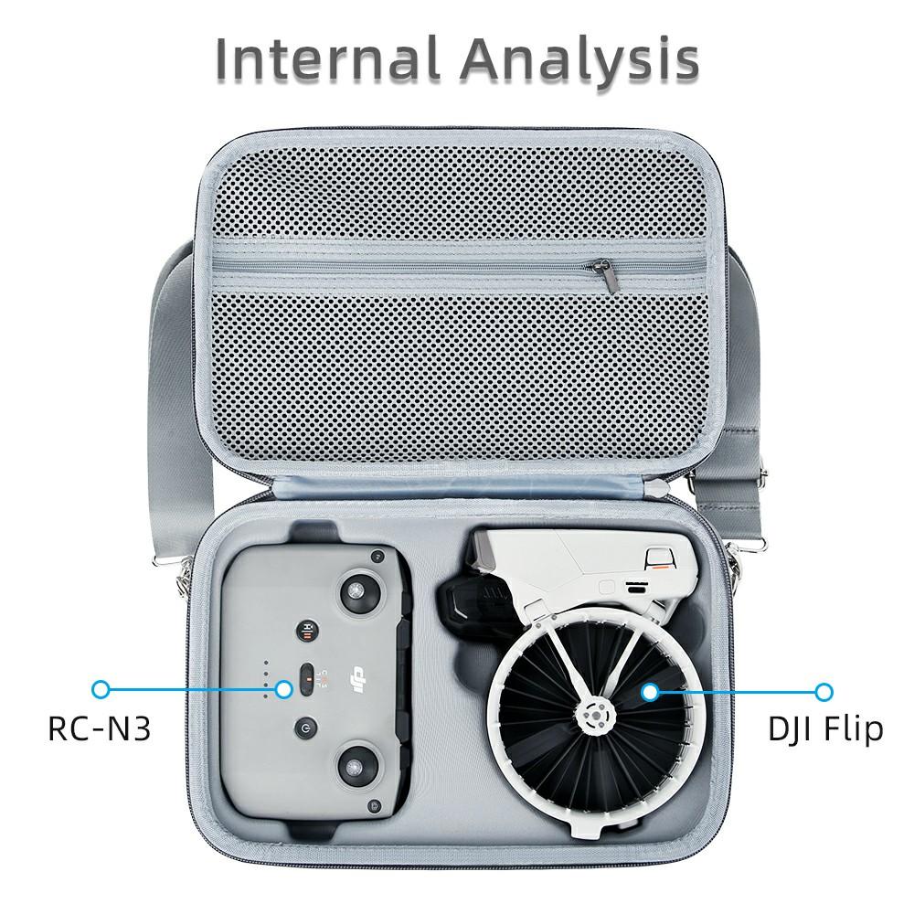 Storage Bag for DJI Flip + RC-N3 Remote Controller RC Drone Portable Carrying Case Integrated Design