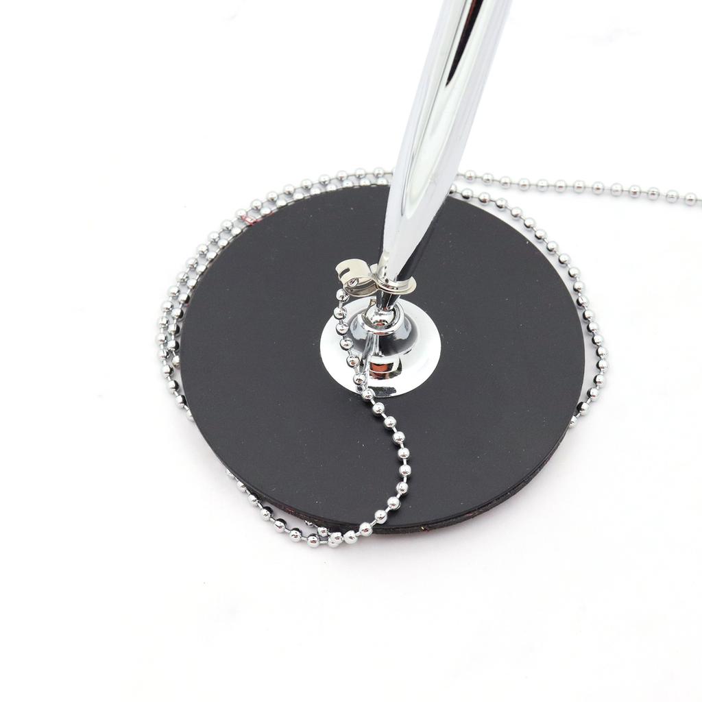 Desk Pen with Chain Unique Chain Patterned Pen for Business and Office Needs