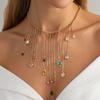 Light Luxury Tassel Chain – Sparkling Diamond Detail, Elegant Necklace for Party or Daily Wear, Timeless Feminine Style