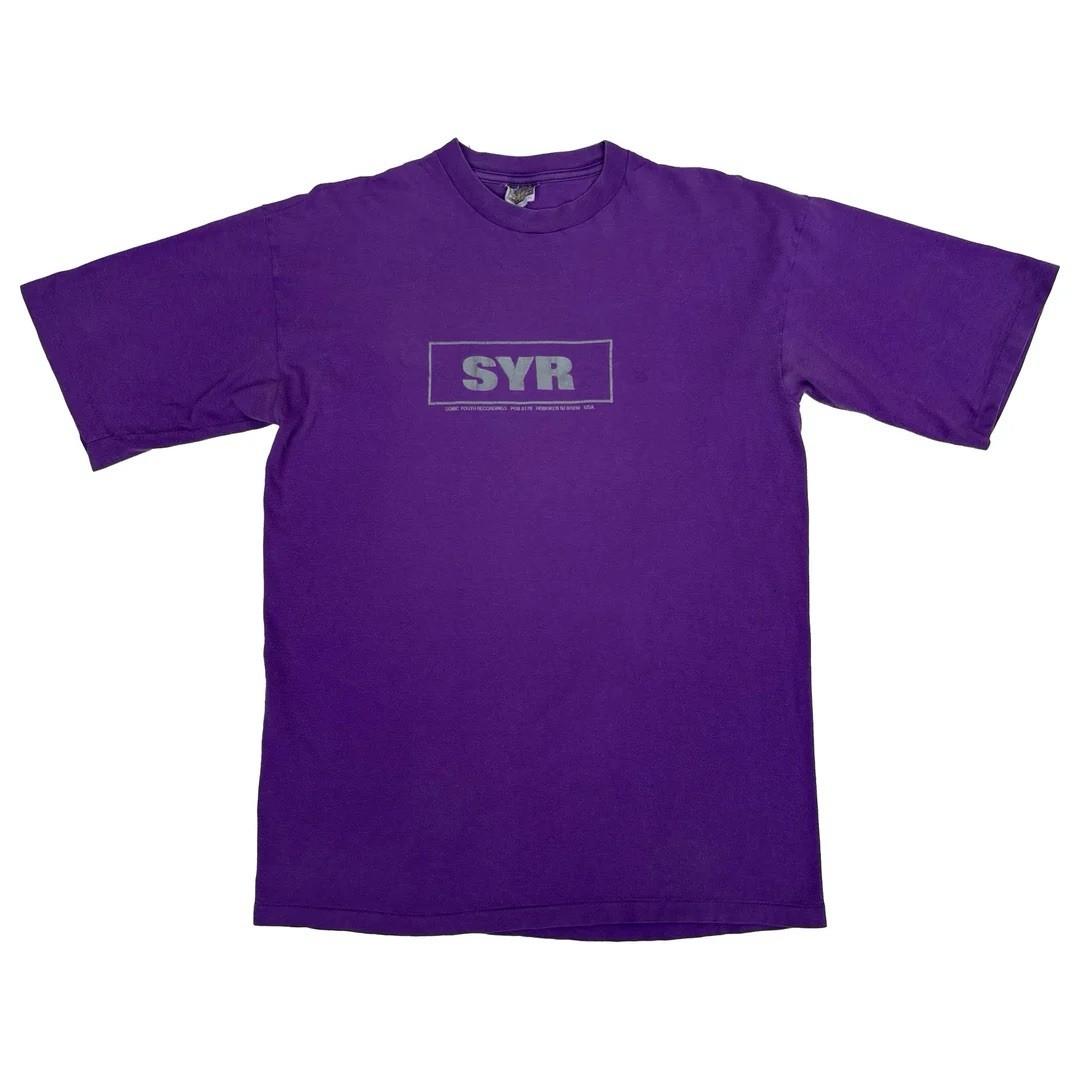 Sonic Youth 1996 96 90s Vintage Recordings Purple Band Promo Concert Unisex T-Shirt XL