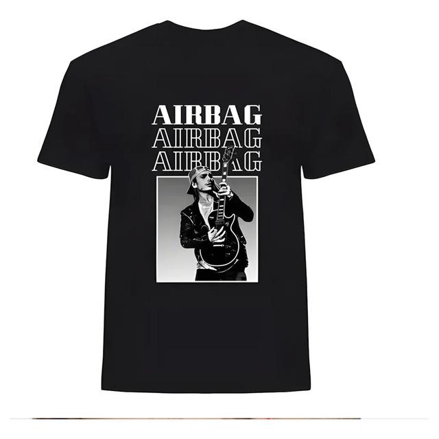 Playera Airbag Logo Banda Rock Dise? ¿es Unisex? L